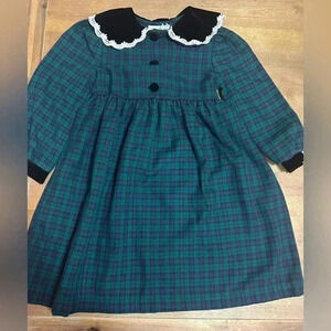 Vintage Plaid Dress